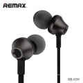 Remax Join Us   610D Wired earphone Flat Cable Stereo Sound with Mic&volume control